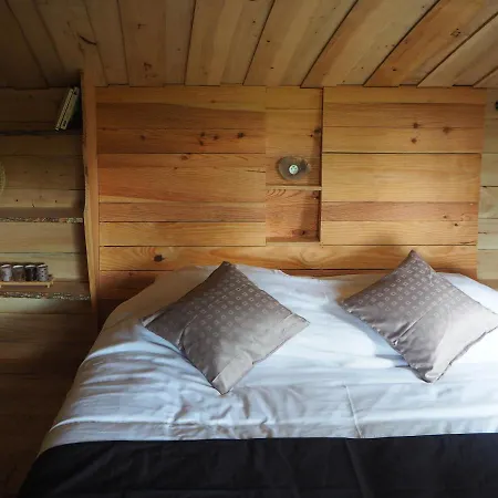 Perchee Les De Fallot - Sauna Bain-froid Piscine Naturelle 木屋 L'isle-Bouzon