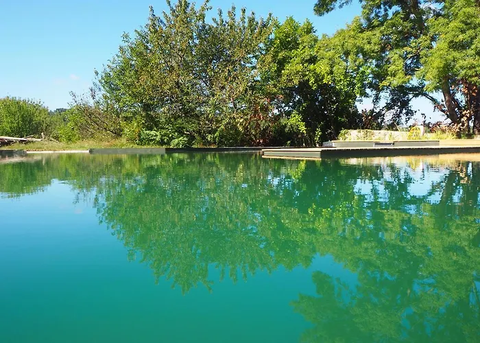 Perchee Les De Fallot - Sauna Bain-froid Piscine Naturelle