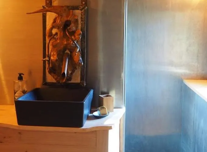 Perchee Les De Fallot - Sauna Bain-froid Piscine Naturelle Σαλέ L'isle-Bouzon