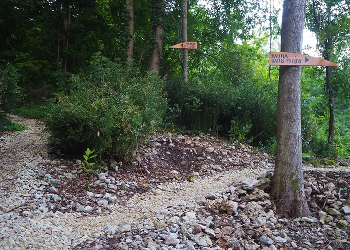 Perchee Les De Fallot - Sauna Bain-froid Piscine Naturelle