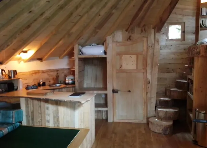 Perchee Les De Fallot - Sauna Bain-froid Piscine Naturelle Dağ evi *